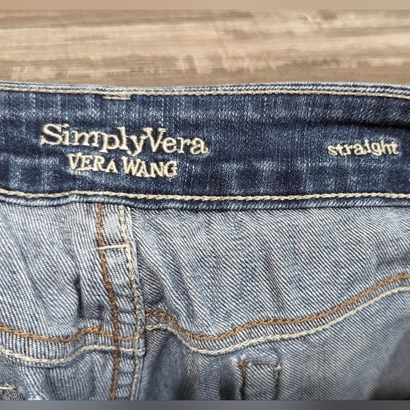 Simply Vera Wang jeans, size 8 misses - Picture 5 of 6